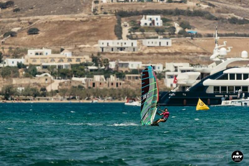 IWT Paros Wind Odyssey - Day 2 photo copyright Si Crowther / IWT taken at  and featuring the Windsurfing class