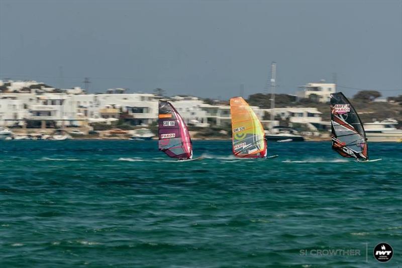 IWT Paros Wind Odyssey - Day 2 photo copyright Si Crowther / IWT taken at  and featuring the Windsurfing class