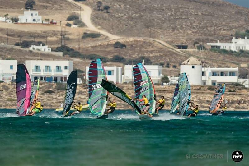 IWT Paros Wind Odyssey - Day 4 photo copyright Si Crowther / IWT taken at  and featuring the Windsurfing class