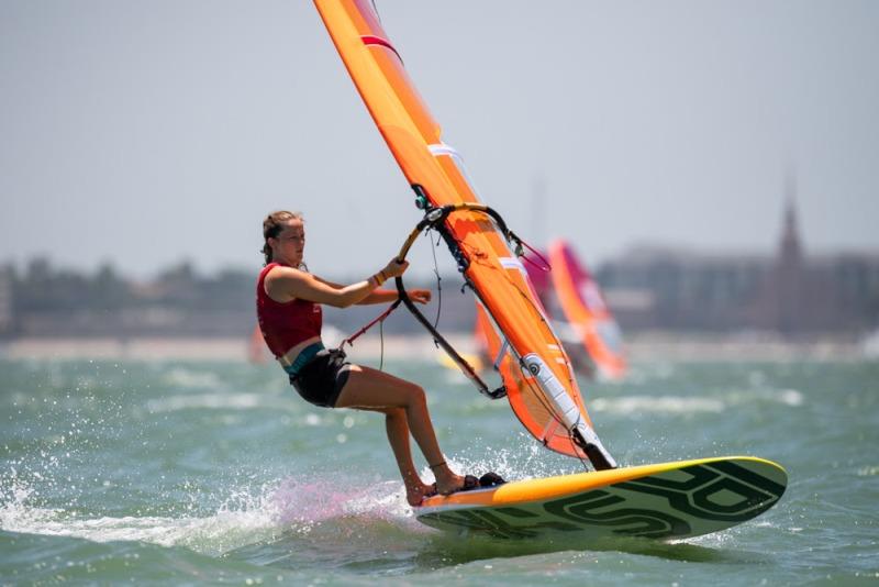 Islay Watson at Youth Sailing World Championships photo copyright Jen Edney / World Sailing taken at  and featuring the Windsurfing class