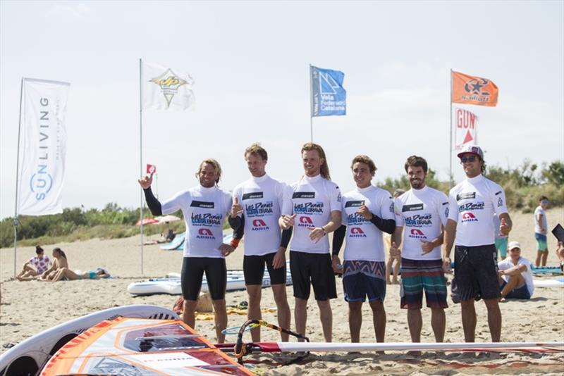The tow-in finalists photo copyright Job Vermeulen / jobvermeulen.com taken at  and featuring the Windsurfing class