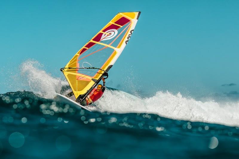 Angela Cochran at the 2018 Aloha Classic photo copyright Si Crowther / IWT taken at  and featuring the Windsurfing class