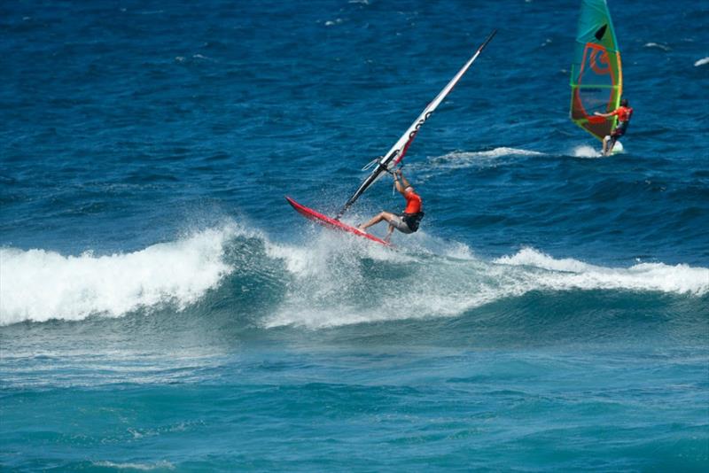 Tom Garcia - 2018 Aloha Classic photo copyright Si Crowther / IWT taken at  and featuring the Windsurfing class