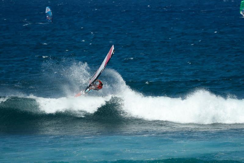 Darryl Barber - 2018 Aloha Classic photo copyright Si Crowther / IWT taken at  and featuring the Windsurfing class