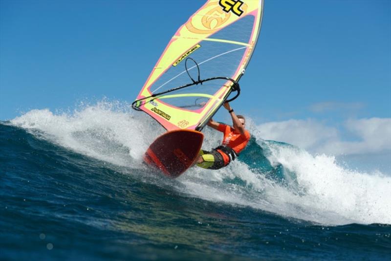 Jake Schettewi photo copyright Si Crowther / IWT taken at  and featuring the Windsurfing class