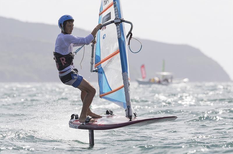 Windfoil's stand-out leader, RS:X sailor Trevor Caraes - 2018 Martinique Flying Regatta photo copyright Jean-Marie Liot / Martinique Flying Regatta taken at  and featuring the Windsurfing class