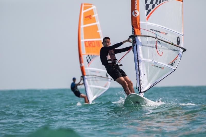 Windsurfing fleet - Mussanah Race Week 2019 - photo © Oman Sail