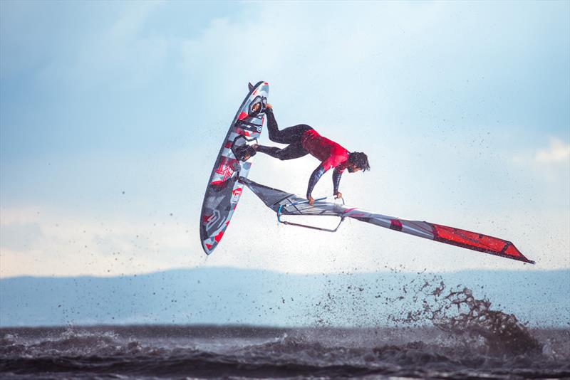 Gollito Estredo  from Maui straight to Austria - Surf Worldcup 2019 - photo © Martin Reiter / www.reiter-foto.com