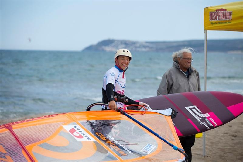 Mathis Mollad - 2019 EFPT Las Dunas Costa Brava - Day 4 photo copyright Job Vermeulen taken at  and featuring the Windsurfing class