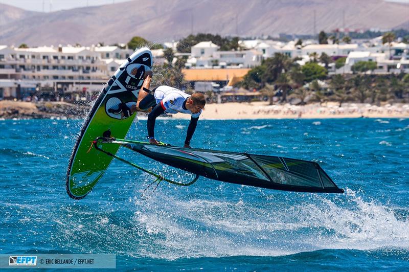 EFPT Lanzarote 2019 - Day 2 photo copyright Eric Bellande taken at  and featuring the Windsurfing class