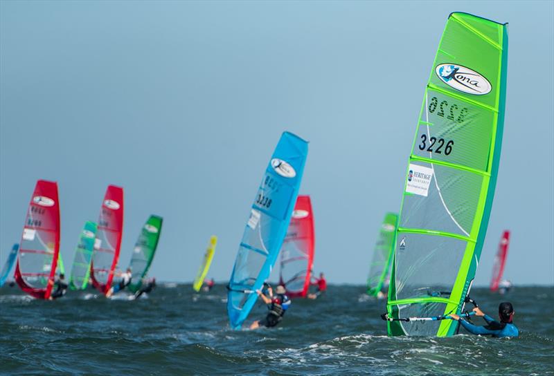 Fleet - 2019 Kona World Championship photo copyright Magi Foster taken at  and featuring the Windsurfing class