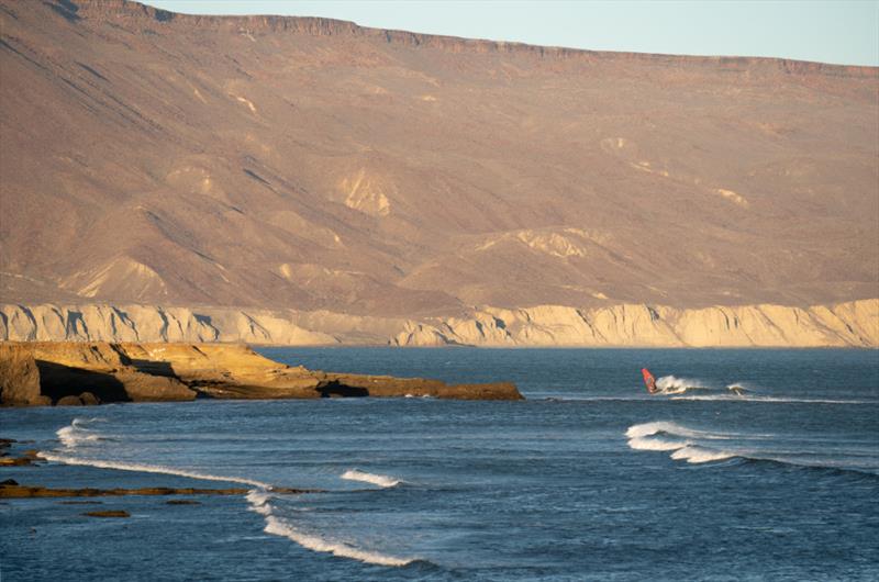 Antoine Martin - Baja Desert Showdown photo copyright Paige Laverty taken at  and featuring the Windsurfing class