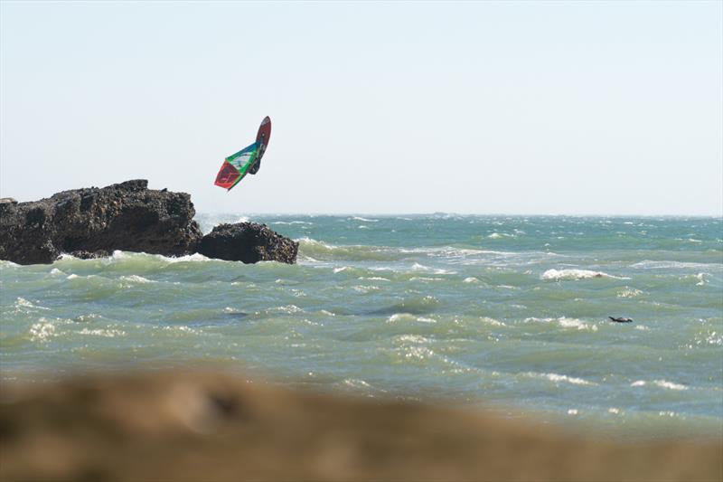 Russ Faurot - Baja Desert Showdown photo copyright Paige Laverty taken at  and featuring the Windsurfing class