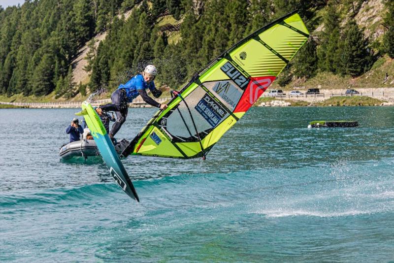 Vanora Engadinwind by Dakine: King of the Mountain photo copyright Emanuela Cauli taken at  and featuring the Windsurfing class