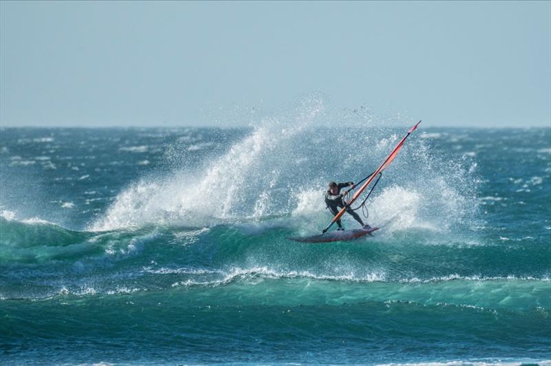 Antoine Martin - Baja Desert Showdown photo copyright Paige Laverty taken at  and featuring the Windsurfing class