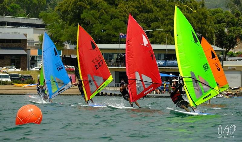Slalom racing always keeps competitors on their toes photo copyright Surf Sail Kite taken at Sandringham Yacht Club and featuring the Windsurfing class
