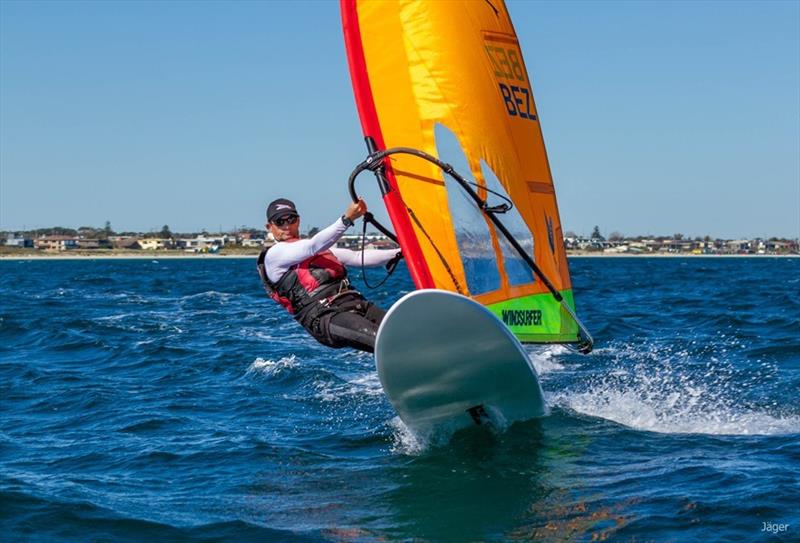 Recently crowned Windsurfer World Champion Nick Bez will headline the Sail Sandy fleet - photo © Nicholas Duell