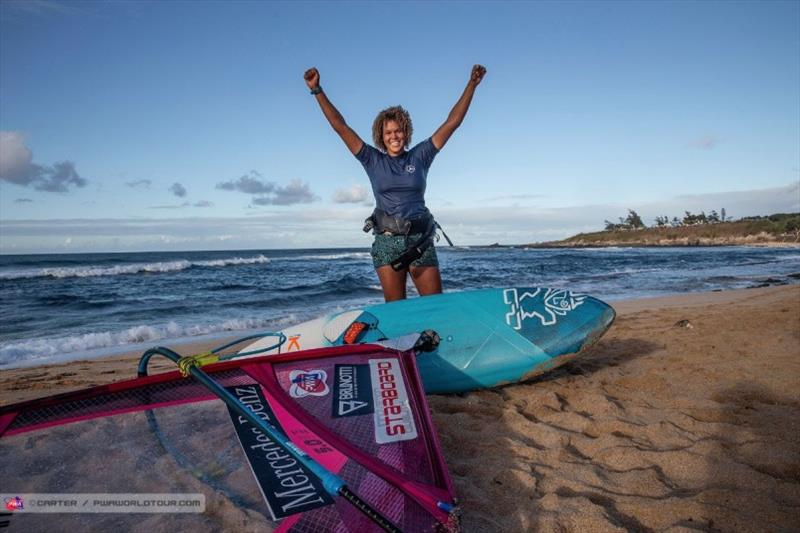 Sarah-Quita Offringa - 2019 Mercedes-Benz Aloha Classic, Day 1 photo copyright John Carter / pwaworldtour.com taken at  and featuring the Windsurfing class