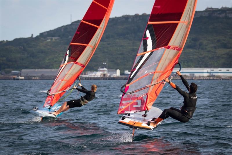 RYA Youth National Championships photo copyright Team NewWave / RYA taken at Weymouth & Portland Sailing Academy and featuring the Windsurfing class