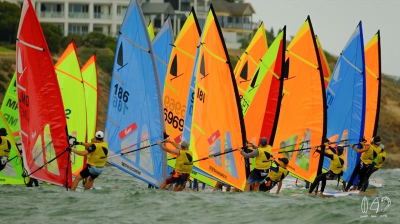 Windsurfer Australian Championship day 2 photo copyright Mitch Pearson / Surf Sail Kite taken at Brighton & Seacliff Yacht Club and featuring the Windsurfing class