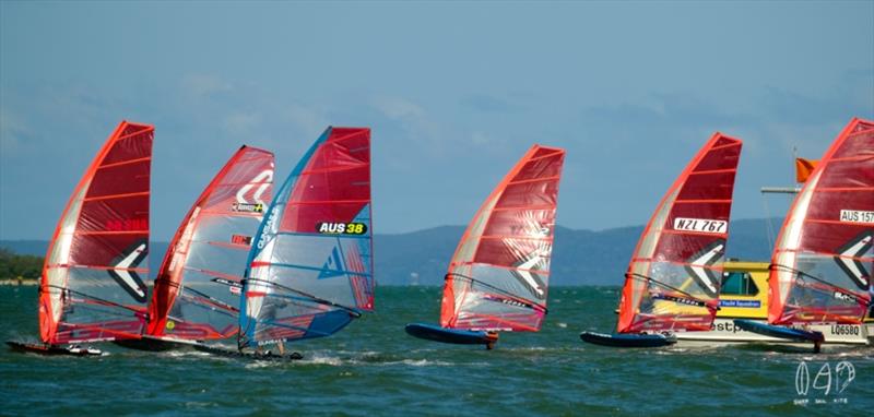 2020 Australian Windfoil Championships day 2 photo copyright Kat Pearson / Surf Sail Kite taken at Royal Queensland Yacht Squadron and featuring the Windsurfing class