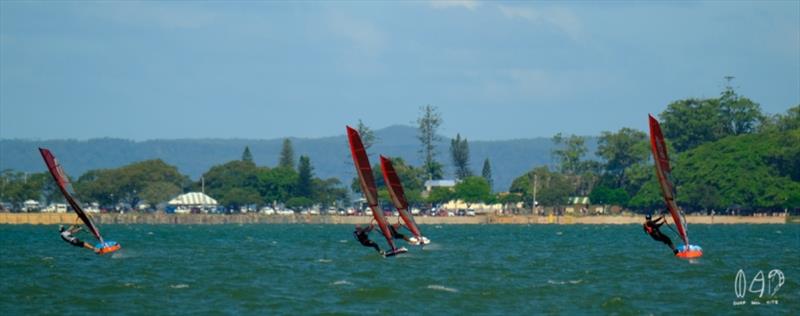 2020 Australian Windfoil Championships day 2 photo copyright Kat Pearson / Surf Sail Kite taken at Royal Queensland Yacht Squadron and featuring the Windsurfing class