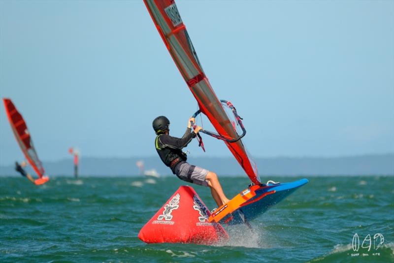 Day 3 - Downunder Pro Australian Windfoil Championships 2020 photo copyright Mitch Pearson / Surf Sail Kite taken at Royal Queensland Yacht Squadron and featuring the Windsurfing class