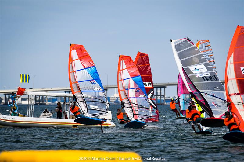 2020 Bacardi Cup Invitational Regatta photo copyright Martina Orsini taken at Coral Reef Yacht Club and featuring the Windsurfing class