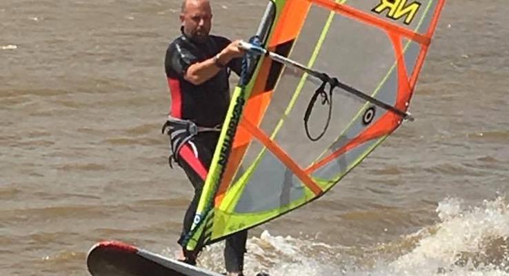 Nick the windsurf bloke on water photo copyright Royal Yachting Association taken at Royal Yachting Association and featuring the Windsurfing class