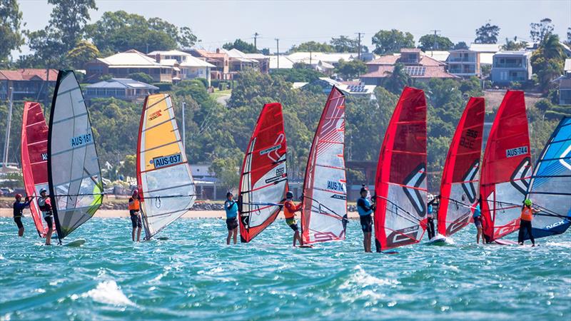 Bris Vegas Windfoil Pro photo copyright Sarah Motherwell taken at Royal Queensland Yacht Squadron and featuring the Windsurfing class