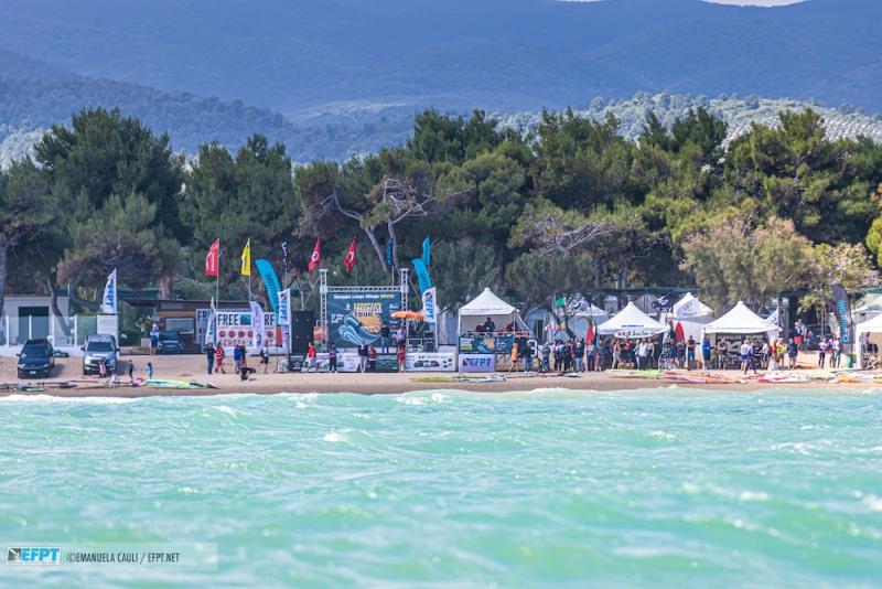 EFPT Vieste, this year only virtual photo copyright Emanuela Cauli taken at  and featuring the Windsurfing class