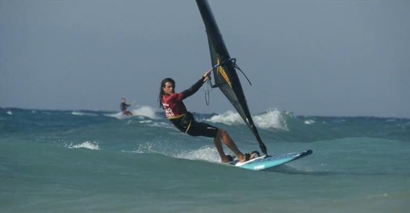 Jacopo Testa training at Surf and Kite Theologos photo copyright EFPT taken at  and featuring the Windsurfing class