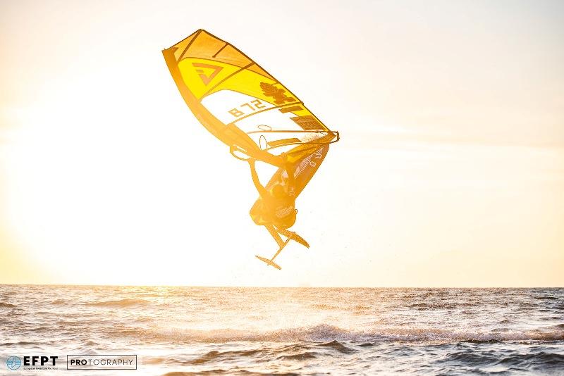 Steven van Broeckhoven foilstyling on his Gun Sails Yeah photo copyright PROtography Official taken at  and featuring the Windsurfing class