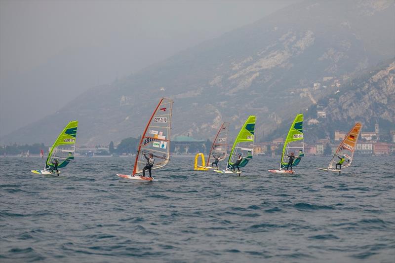 Windsurf/Techno 293 World Championships in Lake Garda photo copyright Alessandro Giovanelli taken at Circolo Surf Torbole and featuring the Windsurfing class