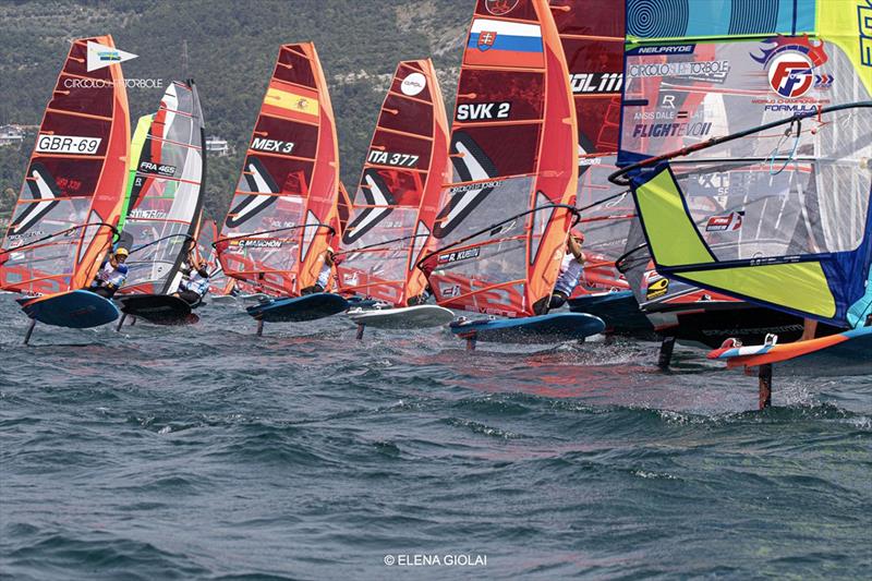 2022 Formula Windsurfing Foil World Championships Torbole - Day 4 - photo © Elena Giolai