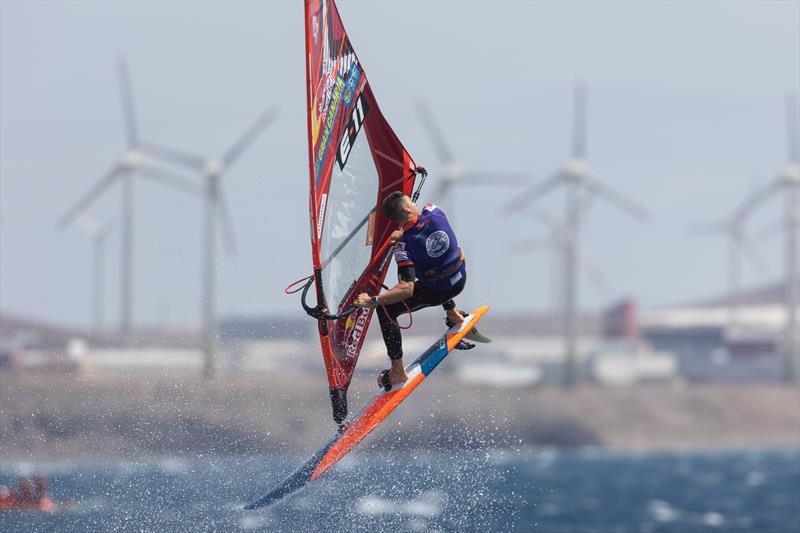 Liam Dunkerbeck in action - Gran Canaria Windsurfing Worlds 2022 - photo © Jesús de León