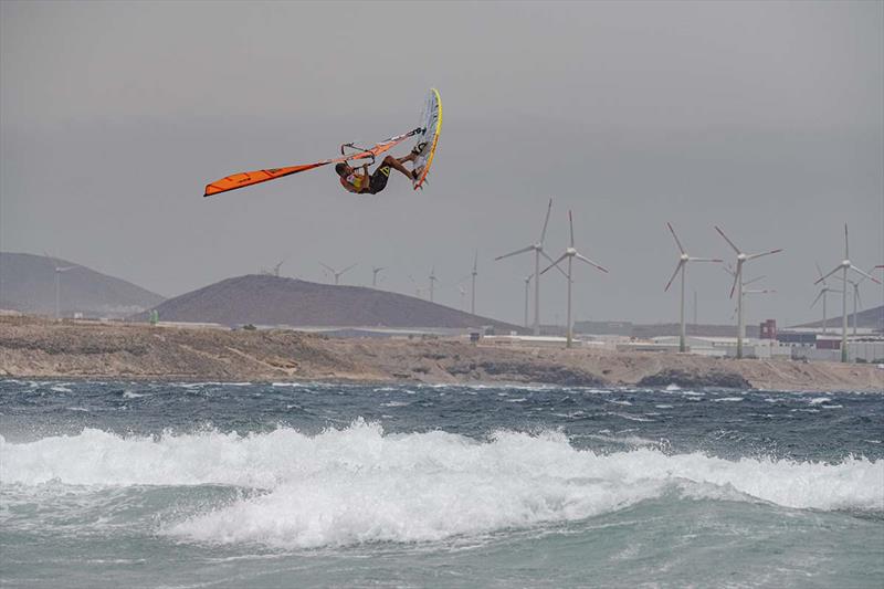 Ricardo Campello (Venezuela) holds the third place - Gran Canaria Windsurfing World Cup 2022 - photo © Delfour Photographer