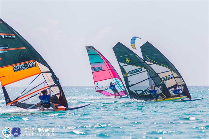 2022 IFCA Slalom World Championships in Paros - Day 3 photo copyright IFCA / Alessandro Giovanelli / CANON taken at  and featuring the Windsurfing class