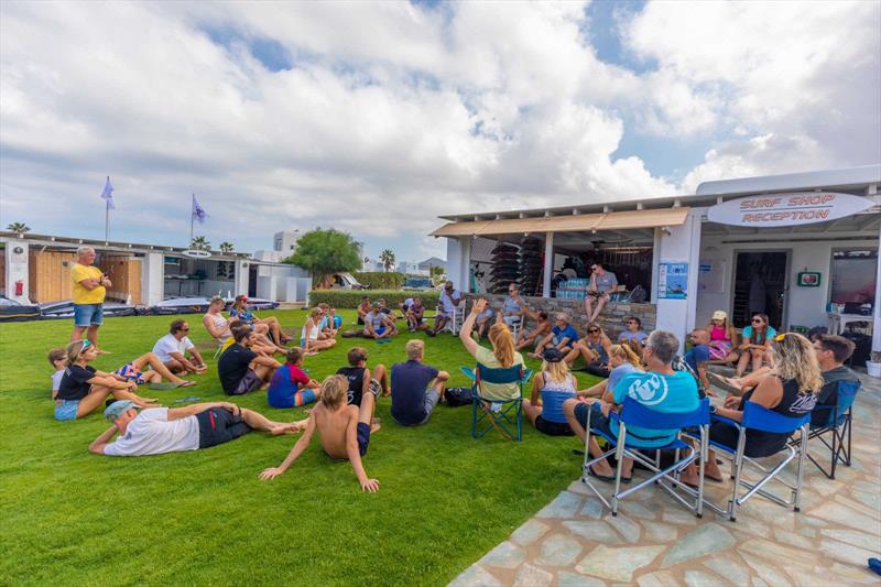 2022 IFCA Slalom World Championships in Paros - Day 3 photo copyright IFCA / Alessandro Giovanelli / CANON taken at  and featuring the Windsurfing class