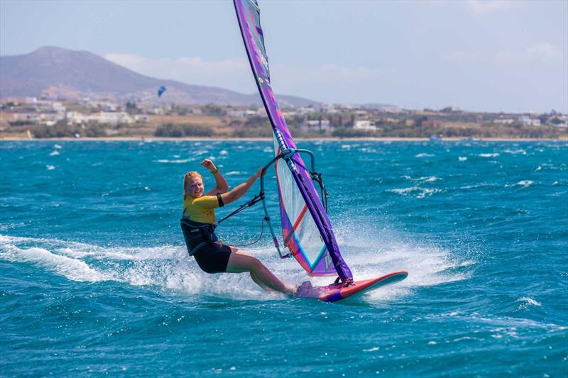 2022 IFCA Slalom World Championships in Paros photo copyright IFCA / Alessandro Giovanelli / CANON taken at  and featuring the Windsurfing class