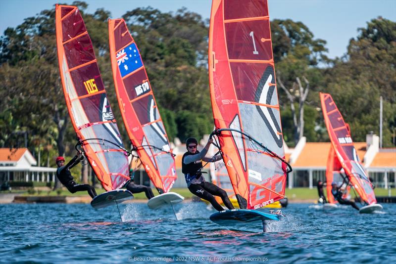 2022 NSW Youth Sail Championships photo copyright Beau Outteridge taken at  and featuring the Windsurfing class