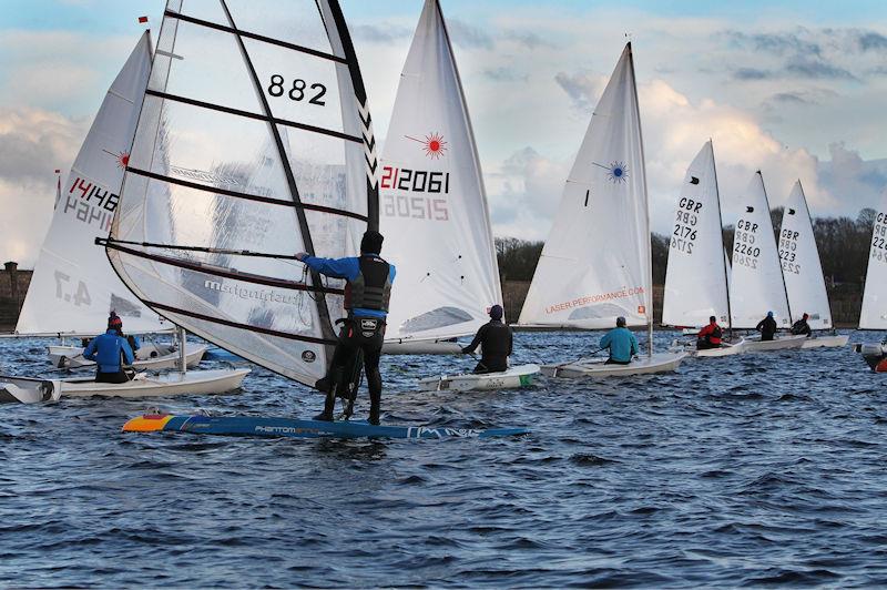 Bartley Beast Round 3 photo copyright Debbie Degge taken at Bartley Sailing Club and featuring the Windsurfing class