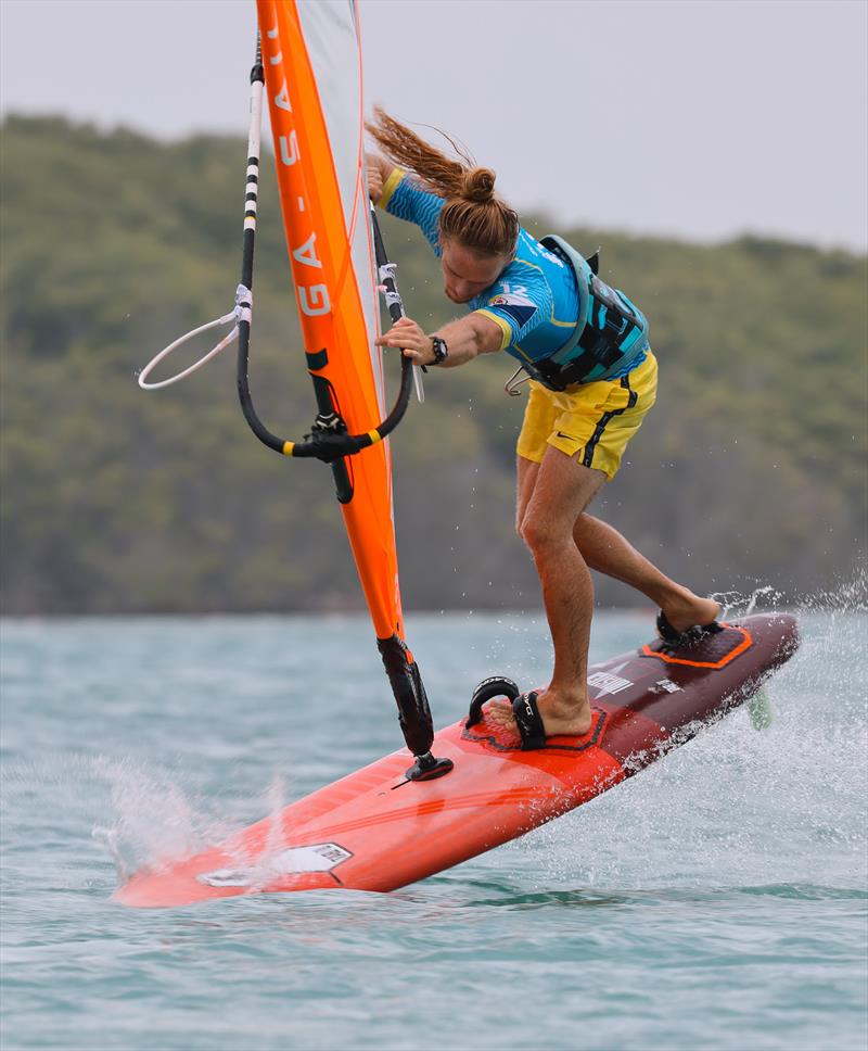 Youp Schmit sending it during his heat - FPT King and Queen of the Caribbean 2023, Day 1 - photo © Aalvaa Media
