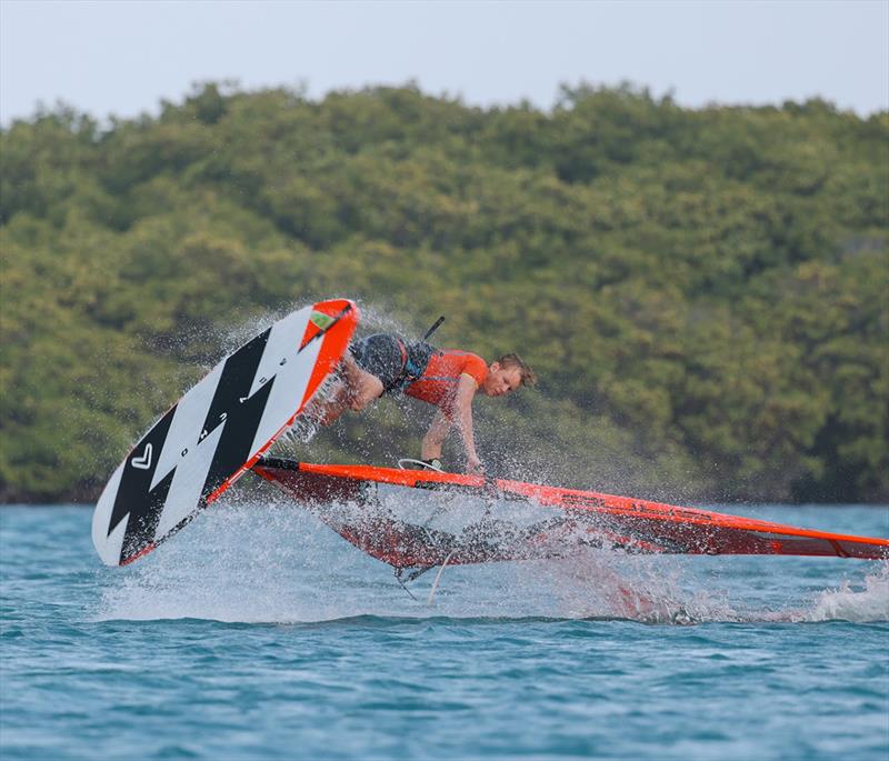 Tim Gerdes rotating through a Spock Culo - 2023 FPT King and Queen of the Caribbean - Day 3 - photo © Freestyle Pro Tour