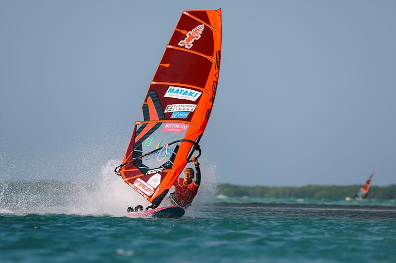 Oda Johanne Brodholt showing off her freeride skills - 2023 FPT King and Queen of the Caribbean - Day 3 - photo © Freestyle Pro Tour