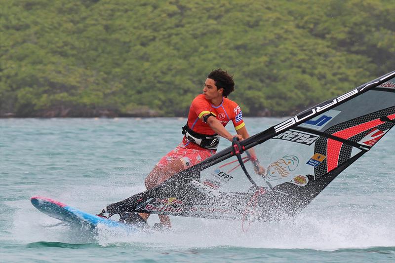 Lennart Neubauer, about to take off for another one of his Culo's after a flawless Spock - 2023 FPT King and Queen of the Caribbean - Day 3 - photo © Ayu Picc