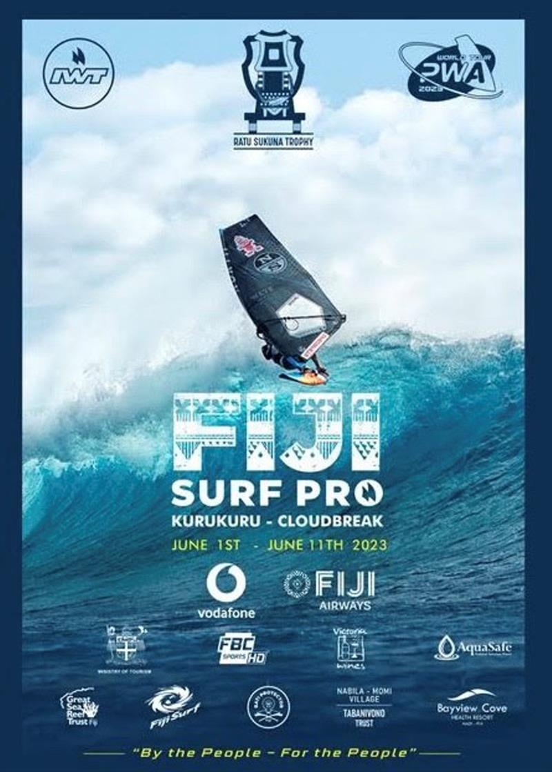 The 2023 Fiji Surf Pro ready to go photo copyright International Windsurfing Tour taken at  and featuring the Windsurfing class