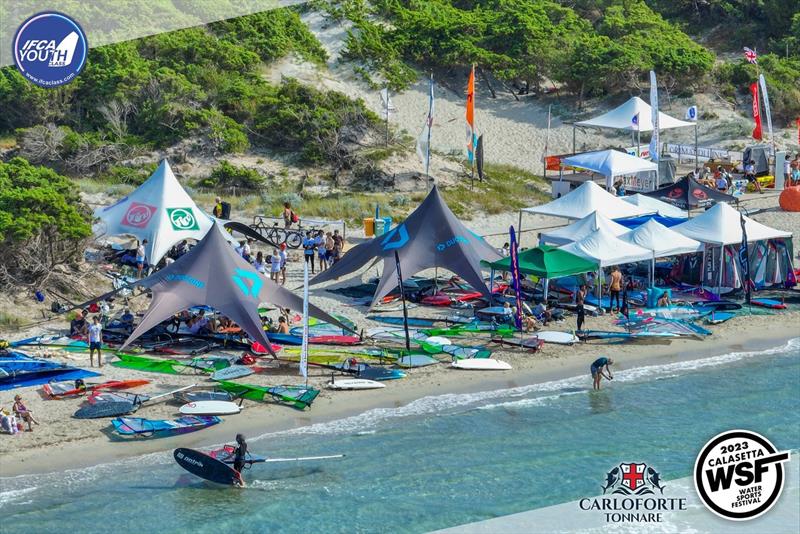 IFCA Youth & Junior Funboard Slalom World Championships 2023 in Calasetta - Day 4 - photo © Elena Giolai