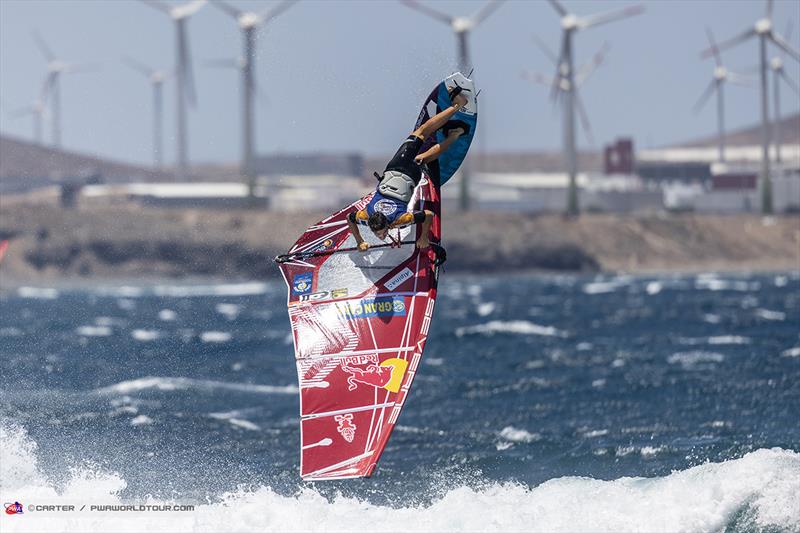 Liam Dunkerbeck (ESP) during the U20 final heat - 35th Gran Canaria Windsurf World Cup Pozo Izquierdo - photo © Gran Canaria Windsurf World Cup