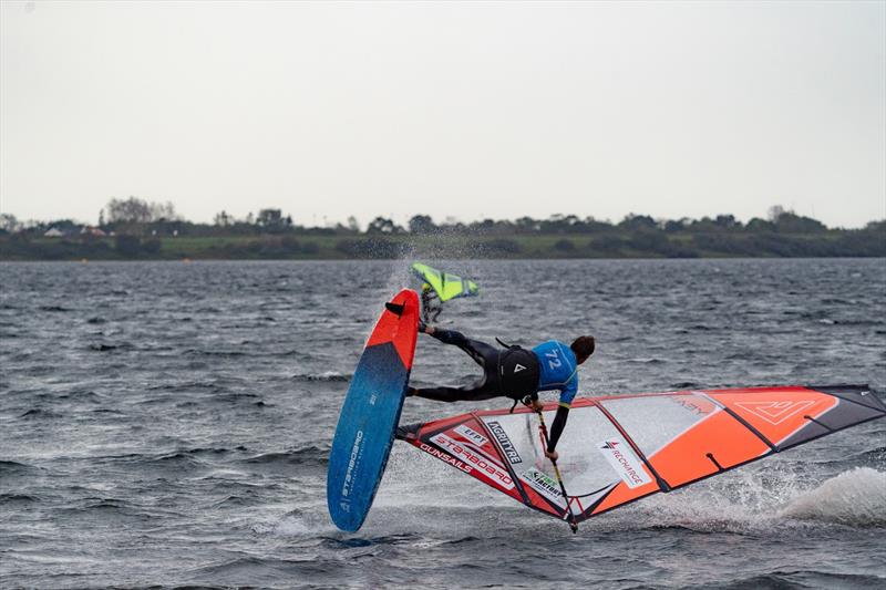 Steven Van Broeckhoven rotating through a Culo - 2023 EFPT Finals Brouwersdam - photo © Freestyle Pro Tour